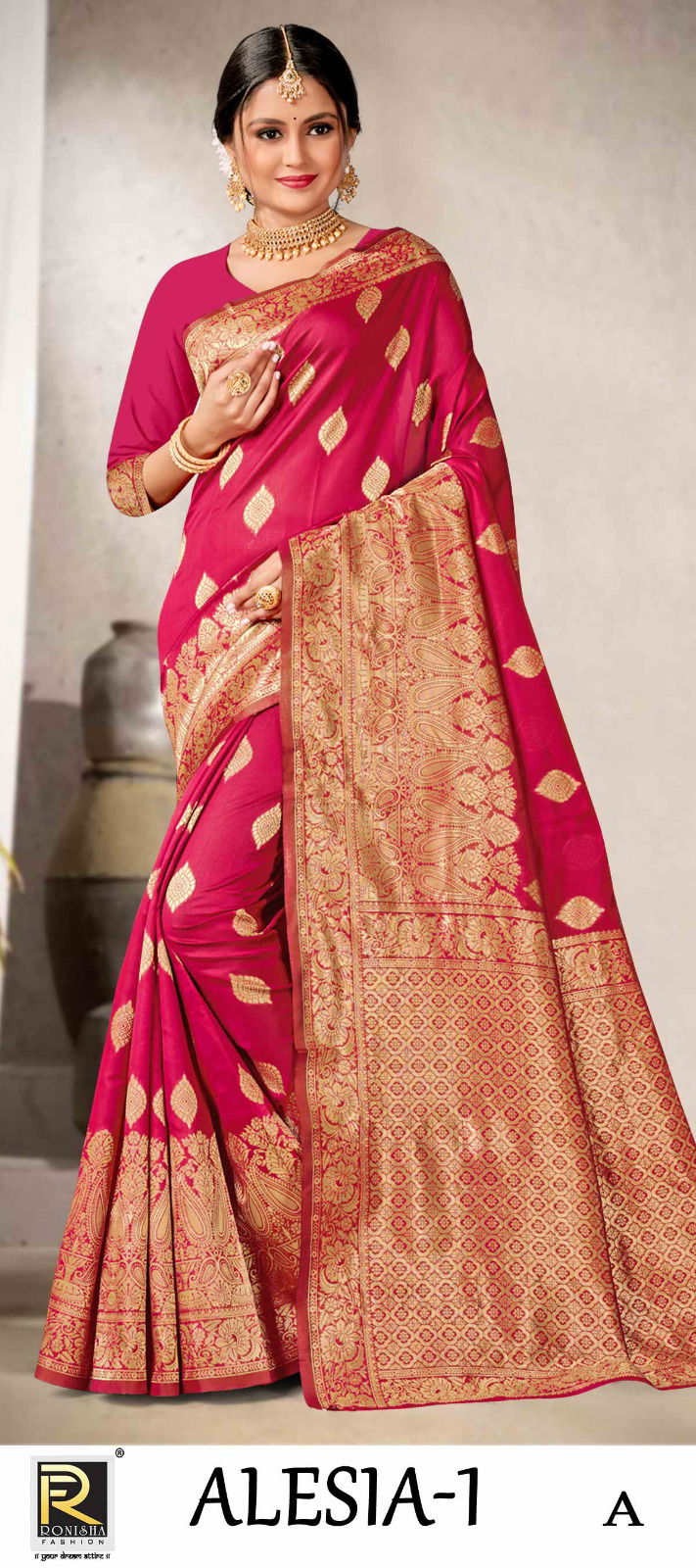 Alesia By Ronisha Designer Sarees Catalog
